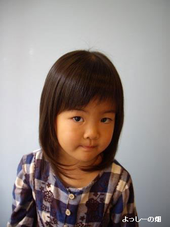 女の子ミディアム 子供の髪型 キッズカット よっしーの畑